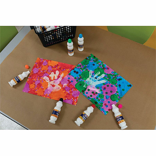 Prang Ready-to-Use Washable Tempera Paint White - 8 fl oz - Washable - 1 Each (X10807)