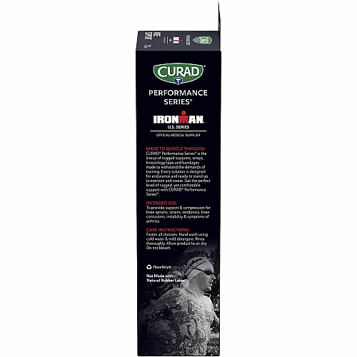 Curad Performance Series Knee Supports Gray - Neoprene - 1 Each (CURIM23333)