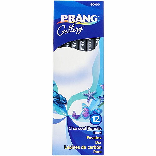 Prang Charcoal Pencils Black Lead - 12 / Pack (X60000)