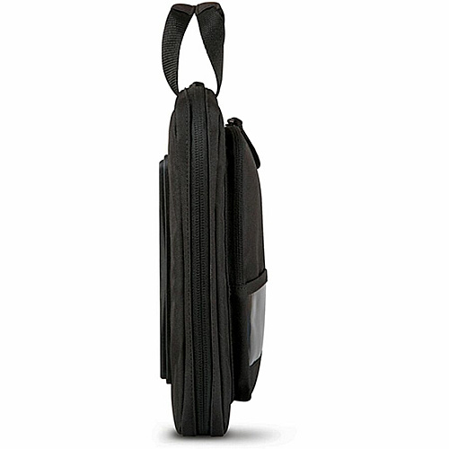 Solo Carrying Case for 13.3" Chromebook, Notebook - Black Drop Resistant, Bacterial Resistant, Water Resistant - Fabric Body - Handle - 1 Each (PRO1514)