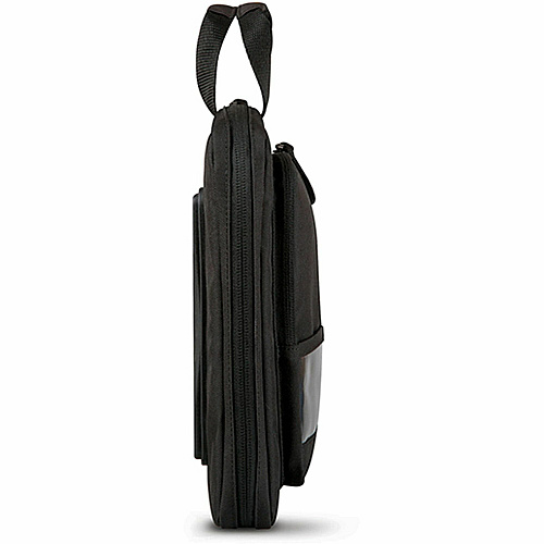Solo Carrying Case for 13.3" Chromebook, Notebook - Black Drop Resistant, Bacterial Resistant, Water Resistant - Fabric Body - Handle - 1 Each (PRO1514)