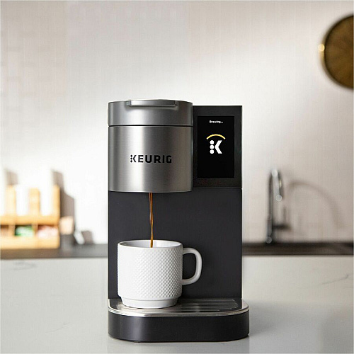 Keurig K-2500&reg; Plumbed Single-Serve Commercial Coffee Maker Programmable - 12 fl oz - 5 Cup(s) - Single-serve - Black, Silver (7952)