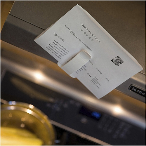 Officemate MagnetPlus Magnetic Envelope and Note Holder, White 2.4" Height x 3.9" Width x 0.5" Depth - White - 1 Each (92551)