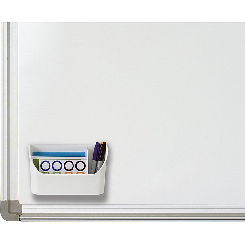 Officemate MagnetPlus Magnetic Organizer, White 4.76" Height x 8" Width x 2.48" Depth - Magnetic - White - 1 Each (92550)
