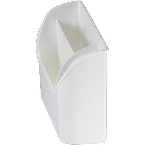 Officemate MagnetPlus Magnetic Organizer, White 4.76" Height x 8" Width x 2.48" Depth - Magnetic - White - 1 Each (92550)