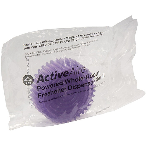 ActiveAire Powered Whole-Room Freshener Dispenser Refills Lavender - 30 Day - Odor Neutralizer - 12 / Carton (48282)