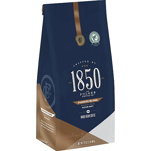 1850 Whole Bean Pioneer Blend Coffee Medium - 32 oz - 1 Each (21521)