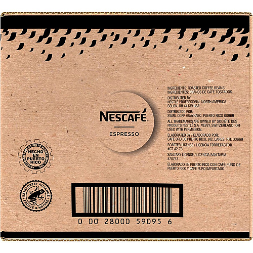 Nescafé Nescafe Whole Bean Espresso Coffee ( 32 oz - Whole Bean - Espresso - 1 Each 59095)