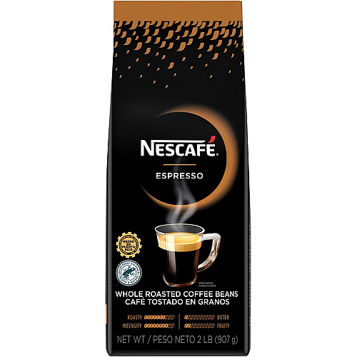 Nescafé Nescafe Whole Bean Espresso Coffee ( 32 oz - Whole Bean - Espresso - 1 Each 59095)