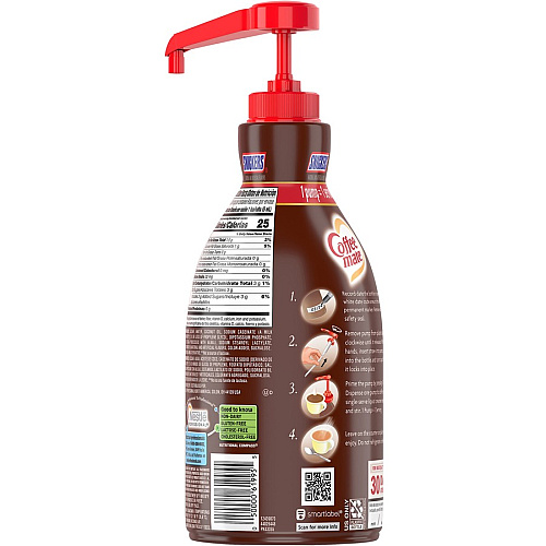 Coffee-mate Coffee mate Snickers Flavored Liquid Creamer Pump Bottle Snicker Flavor - 50.70 fl oz (1.50 L)Bottle - 1 Each (97955)