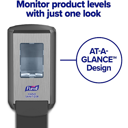 PURELL&reg; VF PLUS Hand Sanitizer Gel Refill Clean Scent - 1.27 quart - Kill Germs, Bacteria Remover - Hand, Restaurant, Cruise Ship - Quick Drying, Fragrance-free, Dye-free, Hygienic - 4 / Carton (519904)