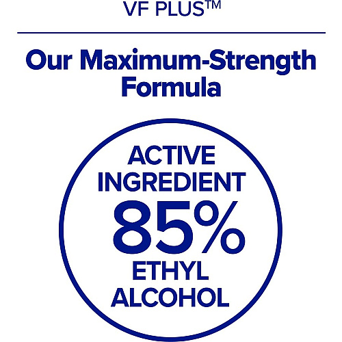 PURELL&reg; VF PLUS Hand Sanitizer Gel Refill Clean Scent - 1.27 quart - Kill Germs, Bacteria Remover - Hand, Restaurant, Cruise Ship - Quick Drying, Fragrance-free, Dye-free, Hygienic - 4 / Carton (519904)