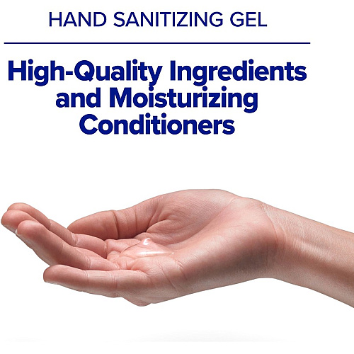 PURELL&reg; VF PLUS Hand Sanitizer Gel Refill Clean Scent - 1.27 quart - Kill Germs, Bacteria Remover - Hand, Restaurant, Cruise Ship - Quick Drying, Fragrance-free, Dye-free, Hygienic - 4 / Carton (519904)