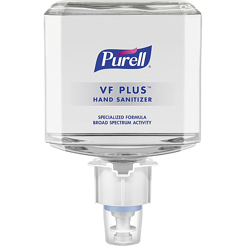 PURELL&reg; VF PLUS Hand Sanitizer Gel Refill 1.27 quart - Pump Dispenser - Kill Germs, Bacteria Remover - Restaurant, Cruise Ship, Hand - Quick Drying, Fragrance-free, Hygienic, Dye-free - 2 / Carton (509902)