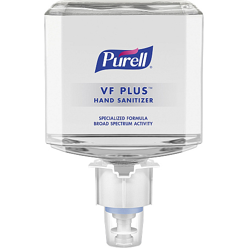 PURELL&reg; VF PLUS Hand Sanitizer Gel Refill 1.27 quart - Pump Dispenser - Kill Germs, Bacteria Remover - Restaurant, Cruise Ship, Hand - Quick Drying, Fragrance-free, Hygienic, Dye-free - 2 / Carton (509902)