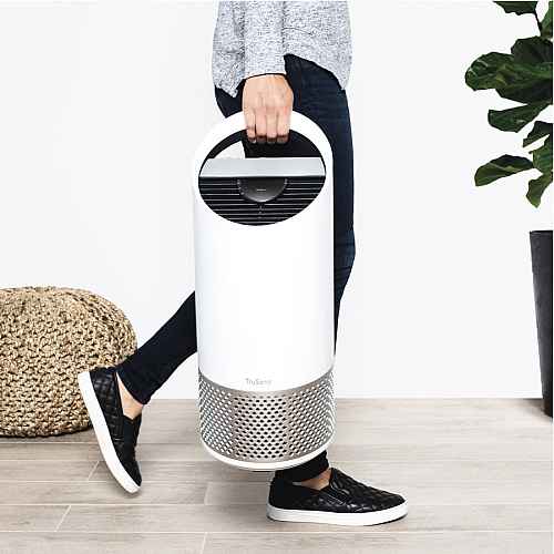 TruSens Air Purifiers with Air Quality Monitor HEPA, Ultraviolet - 375 Sq. ft. - White (Z2000AP)