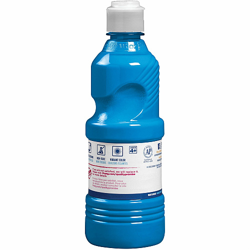 Prang Ready-To-Use Liquid Tempera Paints 1 Color(s) - Turquoise Blue - 16 fl oz - 1 Each (X21619)