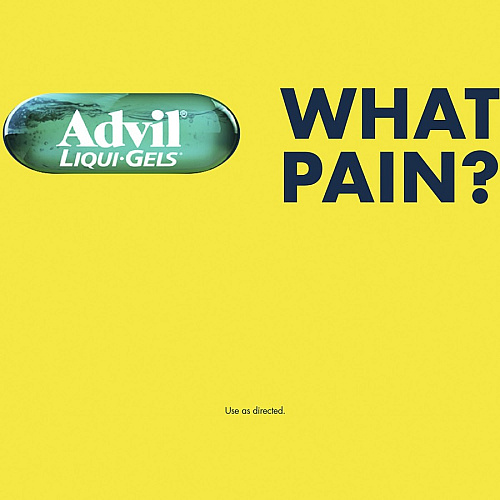 Advil Liqui-Gels For Pain, Headache, Backache, Menstrual Cramp, Joint Pain, Fever - 50/Box - 1 Each (16902)