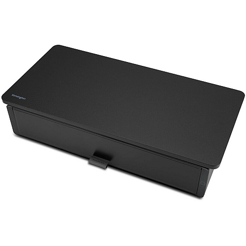 Kensington UVStand Monitor Stand with UVC Sanitization Compartment Black (55100)