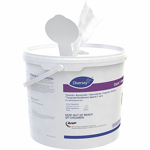 Diversey One-Step Ready-to-Use Hospital Disinfectant Cleaner Wipe (100850924)