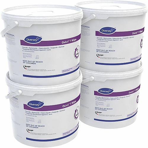 Diversey One-Step Ready-to-Use Hospital Disinfectant Cleaner Wipe (100850924)