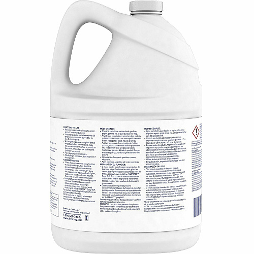 Diversey SnapbackTM Spray Buff Ready-To-Use - 128 fl oz (4 quart) - Mild, Pleasant, Characteristic Scent - Straw - 4 / Carton (904116)