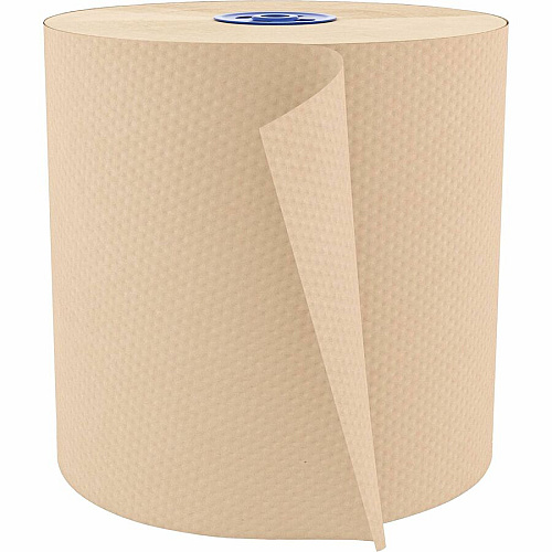 Cascades PRO Roll Towels for Tandem, 1050' 1 Ply - 7.50" Width x 1050 ft Length - Natural - 6 / Carton (T225)
