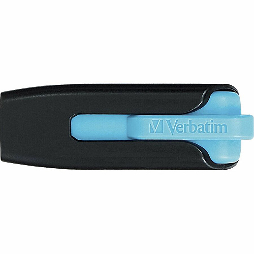 Verbatim 64GB Store 'n' Go&reg; V3 USB 3.2 Gen 1 Flash Drive - 2pk - Red, Blue 64 GB - USB 3.2 (Gen 1) Type A - Blue, Red - Lifetime Warranty - 2 / Pack (70899)