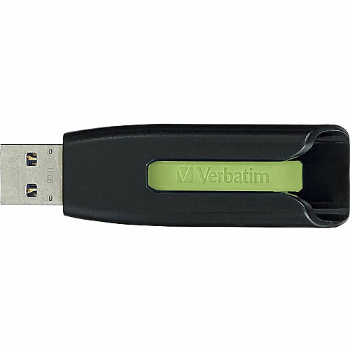 Verbatim 32GB Store 'n' Go&reg; V3 USB 3.2 Gen 1 Flash Drive - 5pk - Assorted 32 GB - USB 3.2 (Gen 1) Type A - Assorted - Lifetime Warranty - 5 / Pack (70900)