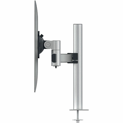 DURABLE Desk Mount for Monitor, Curved Screen Display - Silver Height Adjustable - 2 Display(s) Supported - 38" Screen Support - 17.64 lb Load Capacity - Aluminum, Plastic - 1 Each (508623)