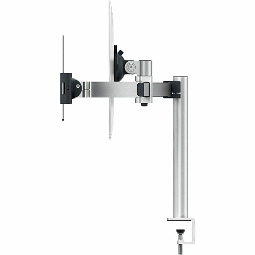 DURABLE Mounting Arm for Monitor, Tablet - Silver Height Adjustable - 1 Display(s) Supported - 34" Screen Support - 17.64 lb Load Capacity - 75 x 75, 100 x 100 - Aluminum, Plastic - 1 Each (508723)