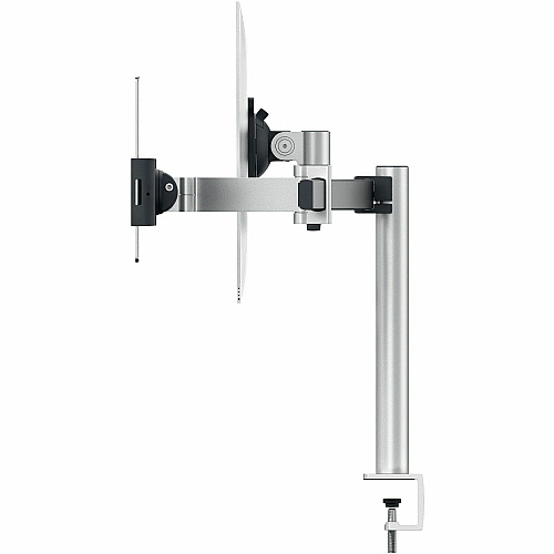 DURABLE Mounting Arm for Monitor, Tablet - Silver Height Adjustable - 1 Display(s) Supported - 34" Screen Support - 17.64 lb Load Capacity - 75 x 75, 100 x 100 - Aluminum, Plastic - 1 Each (508723)