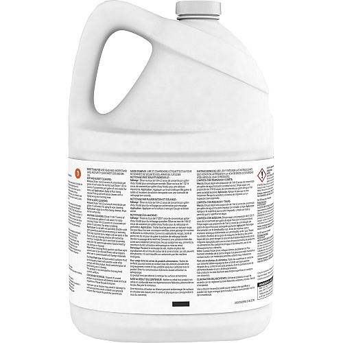 Diversey Stride Citrus Neutral Cleaner Concentrate - 128 fl oz (4 quart) - Citrus Scent - 4 / Carton - pH Neutral, Non Alkaline, Low Foaming, Rinse-free, Film-free, Kosher - Orange (903904CT)