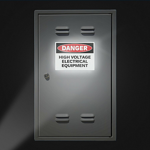 Avery&reg; Reflective Sign Labels 5" Width x 7" Length - Permanent Adhesive - Rectangle - Laser - Silver - Film - Water Resistant - 2 / Sheet - 10 Total Sheets - 20 Total Label(s) - 20 / Pack (61583)