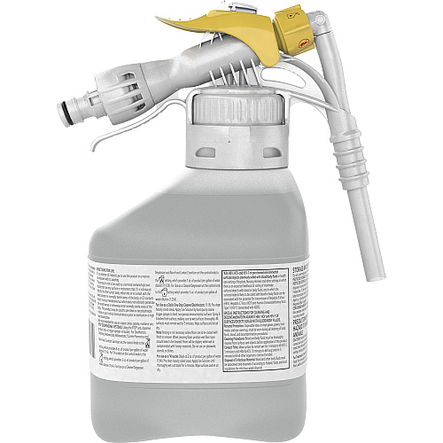 Diversey Oxivir Five 16 Concentrate Cleaner Ready-To-Use/Concentrate - 50.7 fl oz (1.6 quart) - Characteristic Scent - Fast Acting, VOC-free, NPE-free, Virucidal, Bactericide, Fungicide, Fragrance-free - Clear - 2 / Box (4963357)