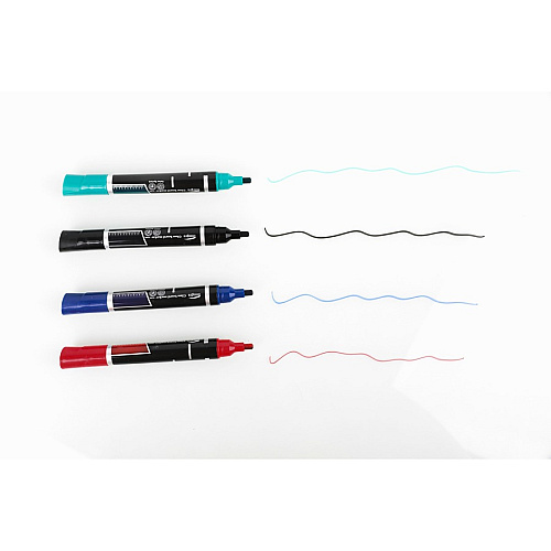 Integra Dry-Erase Markers Erasable - Assorted Ink - 4 / Pack (18300)