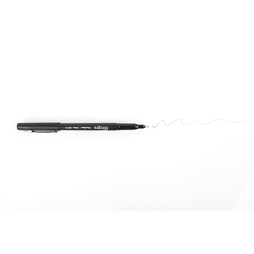 Integra Fineliner Ultra Fine Permanent Markers Ultra Fine Marker Point - Black Ink - 12 / Pack (36212)