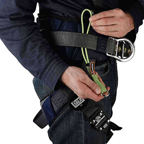 Ergodyne 3703 Elastic Tool Tether Attachment - Loop Tool Tails - 15lbs (3-Pack) 9.5" Height x 0.3" Width - Lime - Elastic, Nylon - 3/Each - 18 / Carton (19767)