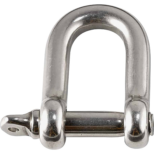 Ergodyne 3790 Tool Shackle (2-Pack) 0.6" Height x 4.3" Width - Stainless - Stainless Steel - 2 / Pack (19795)
