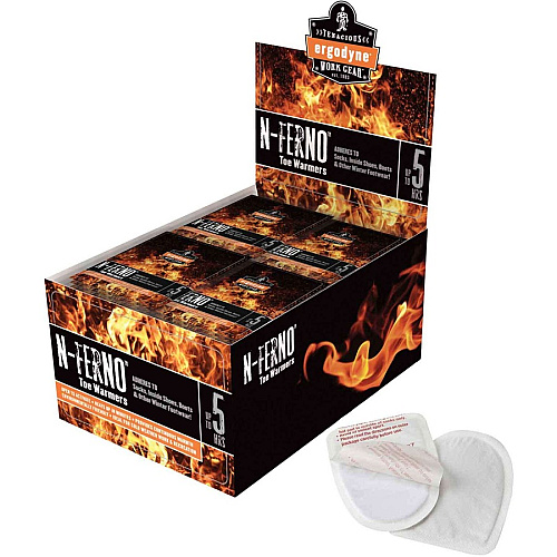 Ergodyne 6992 Toe Warming Packs 0.1" x 4.9" - 40 / Carton (16992)
