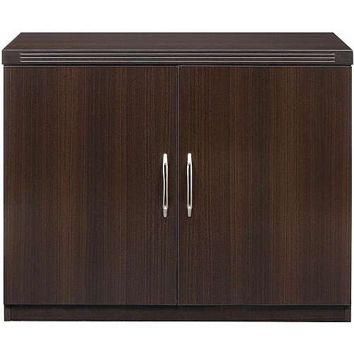 Safco Aberdeen Series Storage Cabinet 26.1" Height x 14.9" Width0.7" Thickness Door, 24.7" Height x 34.6" Width x 16.7" Depth Interior Cabinet, 29.5" Height x 36" Width x 18" Depth Cabinet - 2 Door(s) - 1 Shelve(s) - Material: Medium Density Fibe (ASCLDC)