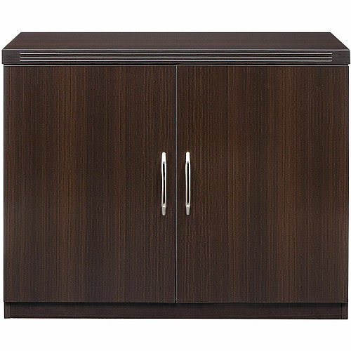 Safco Aberdeen Series Storage Cabinet 26.1" Height x 14.9" Width0.7" Thickness Door, 24.7" Height x 34.6" Width x 16.7" Depth Interior Cabinet, 29.5" Height x 36" Width x 18" Depth Cabinet - 2 Door(s) - 1 Shelve(s) - Material: Medium Density Fibe (ASCLDC)