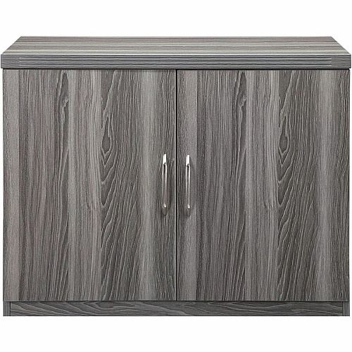 Safco Aberdeen Series Storage Cabinet 26.1" Height x 14.9" Width0.7" Thickness Door, 24.7" Height x 34.6" Width x 16.7" Depth Interior Cabinet, 29.5" Height x 36" Width x 18" Depth Cabinet - 2 Door(s) - 1 Shelve(s) - Material: Medium Density Fibe (ASCLGS)