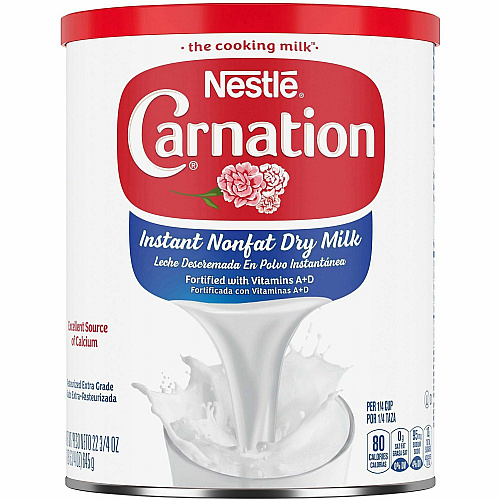 Nestle Carnation Instant Nonfat Dry Milk Powder - 1.42 lb - 4 / Carton (22928)