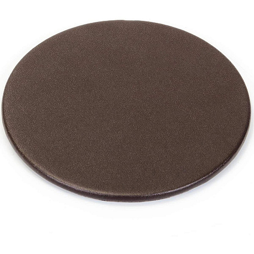 Dacasso Leatherette Conference Room Set Rectangular - 17" Width - Leatherette, Velveteen - Chocolate Brown - 1 Each (D3451)