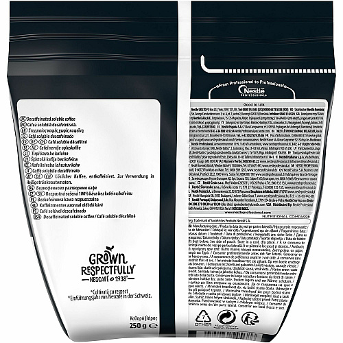 Nescafé Nescafe Ristretto Decaf Coffee ( Dark - 8.8 oz Per Pouch - Ristretto - Decaffeinated - 4 / Carton 86213)