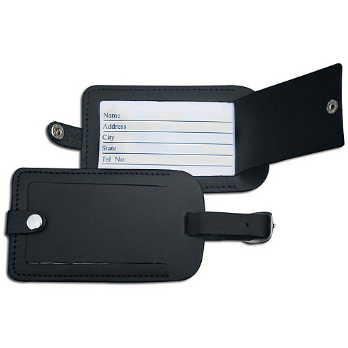 Dacasso Leather Travel Accessory Set Leather - Black - 1 Each (E1010)