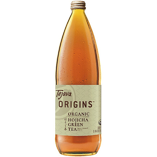 Tejava Origins Organic Hojicha Green Tea Bottle GMO Free - Kosher - Organic - 12 / Carton (40167)