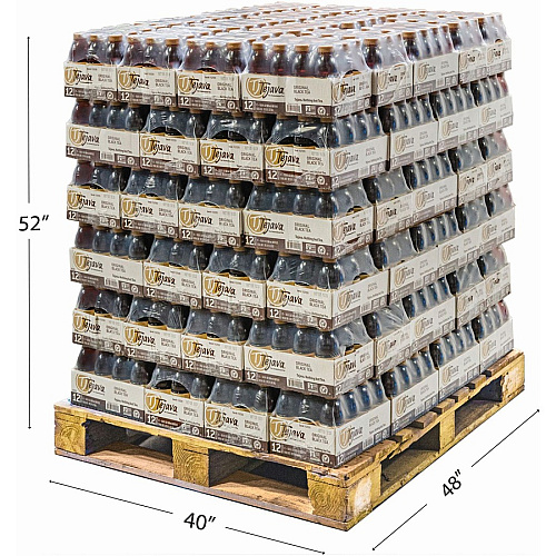 Tejava Original Black Tea Bottle GMO Free - 102 / Pallet (40118PL)