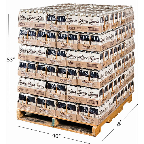 Tejava Original Black Tea Bottle GMO Free - 72 / Pallet (40051PL)
